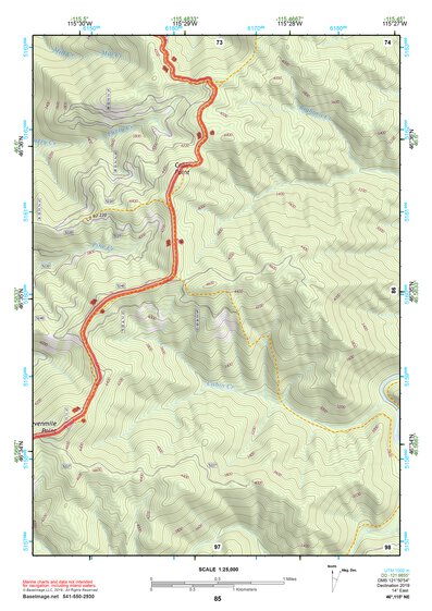 46115NE Page 85 Headquarters Topo Preview 1