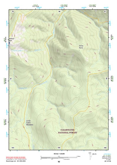 46115NE Page 92 Headquarters Topo Preview 1