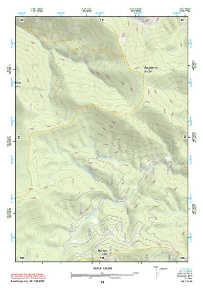 46115NE Page 93 Headquarters Topo Preview 1