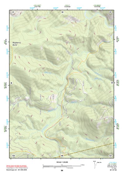 46115NE Page 94 Headquarters Topo Preview 1