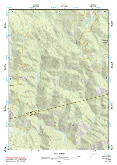 46115NE Page 100 Headquarters Topo Preview 1