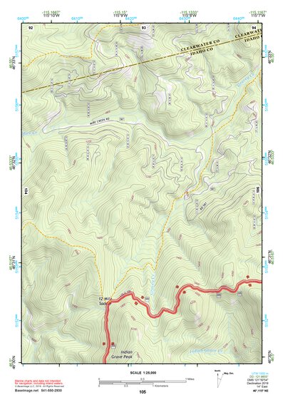 46115NE Page 105 Headquarters Topo Preview 1