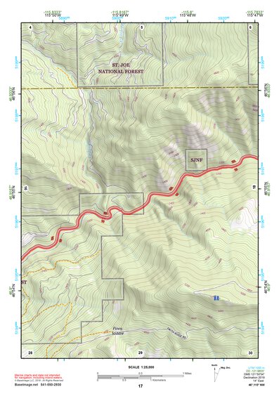 46115NW Page 17 Headquarters Topo Preview 1