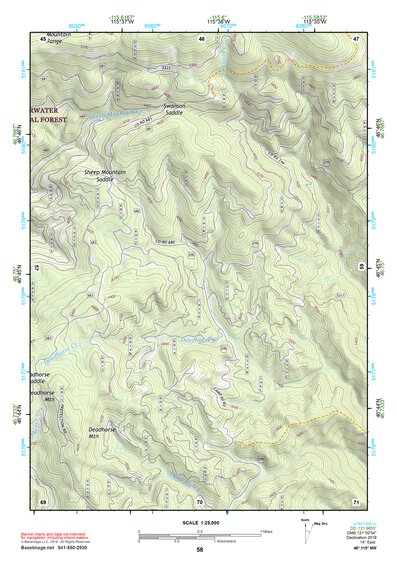 46115NW Page 58 Headquarters Topo Preview 1