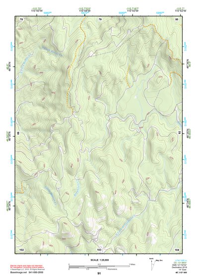 46115NW Page 91 Headquarters Topo Preview 1