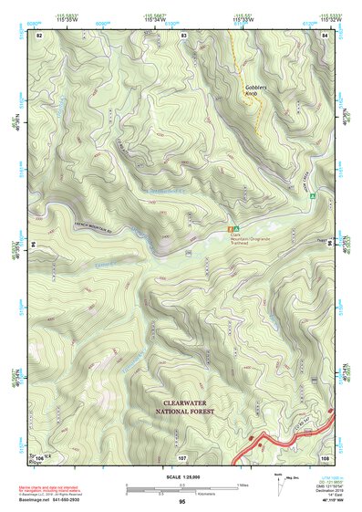 46115NW Page 95 Headquarters Topo Preview 1