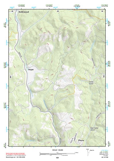 46115NW Page 101 Headquarters Topo Preview 1