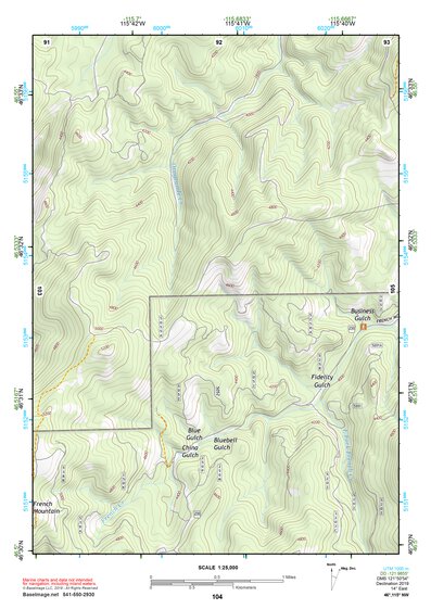 46115NW Page 104 Headquarters Topo Preview 1