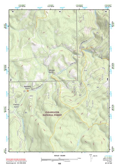 46115NW Page 105 Headquarters Topo Preview 1