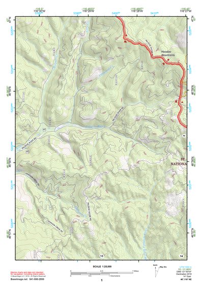 46116NE Page 1 Potlatch Topo Preview 1