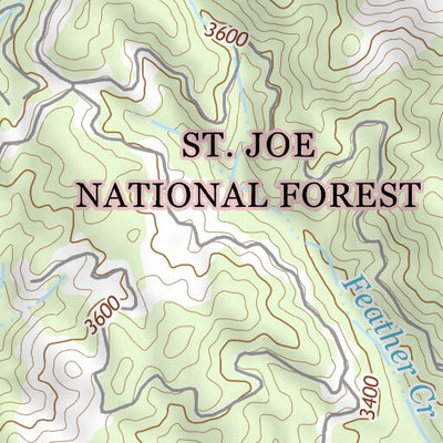 46116NE Page 2 Potlatch Topo Preview 3