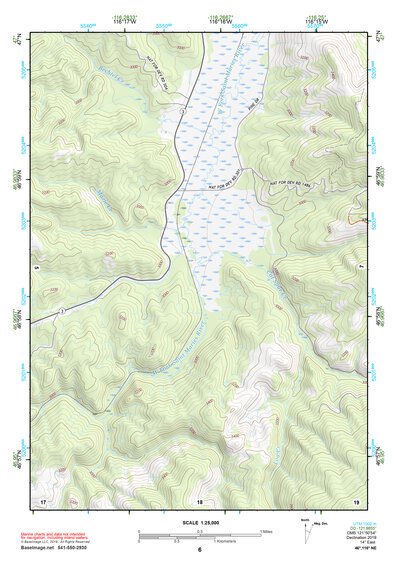 46116NE Page 6 Potlatch Topo Preview 1