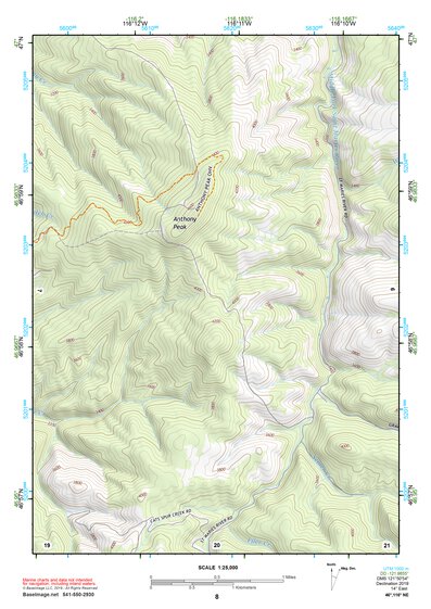 46116NE Page 8 Potlatch Topo Preview 1