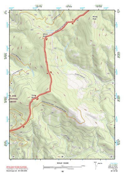 46116NE Page 10 Potlatch Topo Preview 1