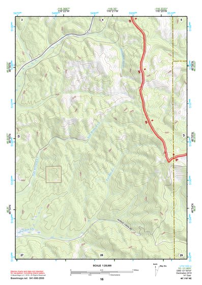 46116NE Page 16 Potlatch Topo Preview 1