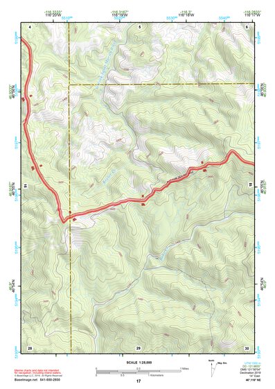 46116NE Page 17 Potlatch Topo Preview 1