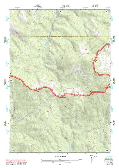 46116NE Page 20 Potlatch Topo Preview 1