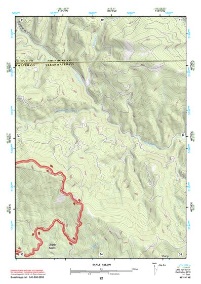46116NE Page 22 Potlatch Topo Preview 1