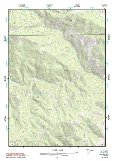 46116NE Page 23 Potlatch Topo Preview 1