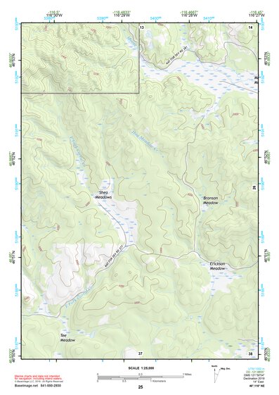 46116NE Page 25 Potlatch Topo Preview 1