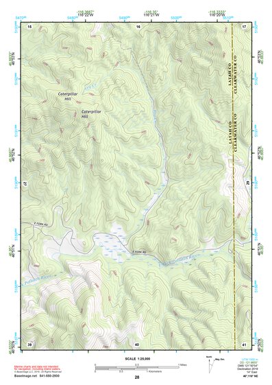 46116NE Page 28 Potlatch Topo Preview 1