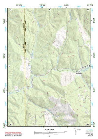 46116NE Page 29 Potlatch Topo Preview 1
