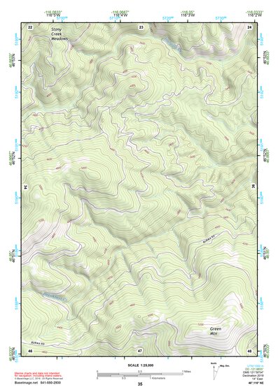 46116NE Page 35 Potlatch Topo Preview 1