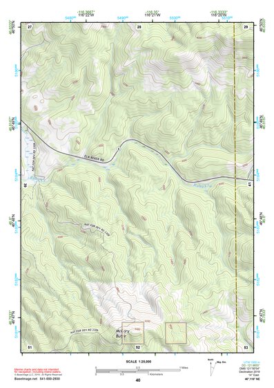 46116NE Page 40 Potlatch Topo Preview 1