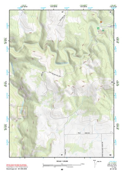 46116NE Page 49 Potlatch Topo Preview 1