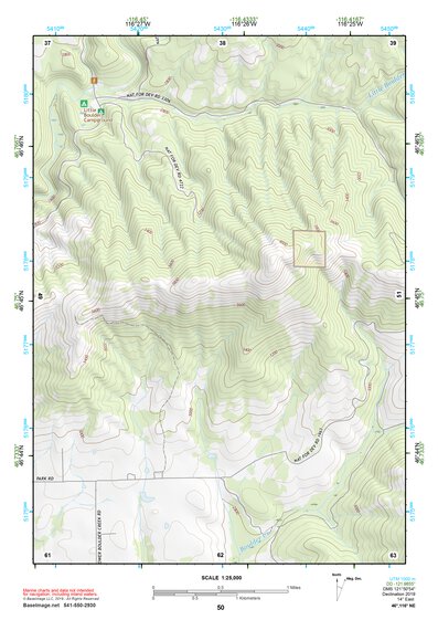 46116NE Page 50 Potlatch Topo Preview 1