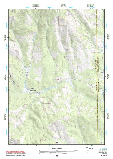 46116NE Page 52 Potlatch Topo Preview 1