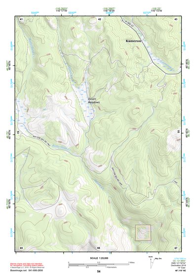 46116NE Page 54 Potlatch Topo Preview 1