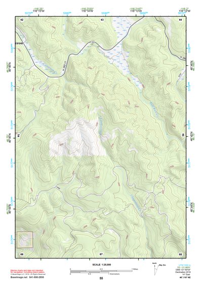 46116NE Page 55 Potlatch Topo Preview 1