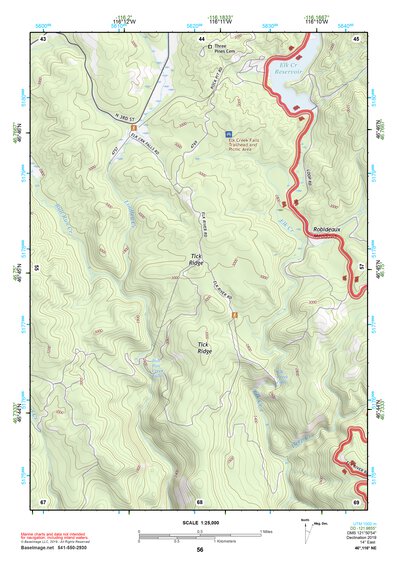 46116NE Page 56 Potlatch Topo Preview 1