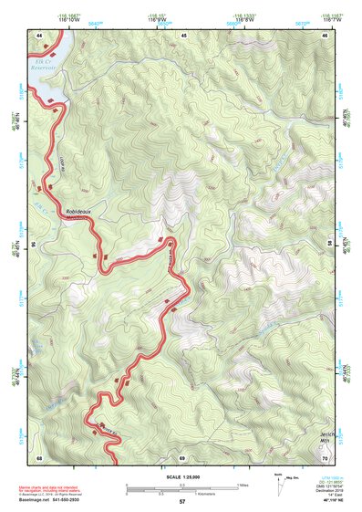 46116NE Page 57 Potlatch Topo Preview 1