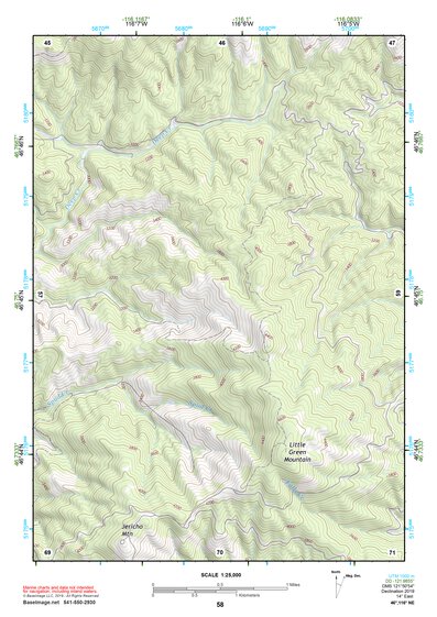 46116NE Page 58 Potlatch Topo Preview 1