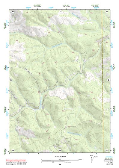 46116NE Page 64 Potlatch Topo Preview 1