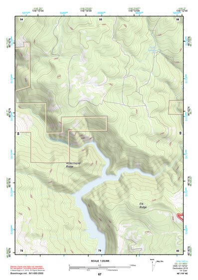 46116NE Page 67 Potlatch Topo Preview 1