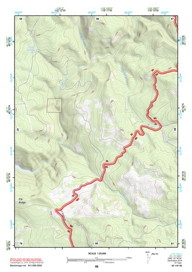 46116NE Page 68 Potlatch Topo Preview 1