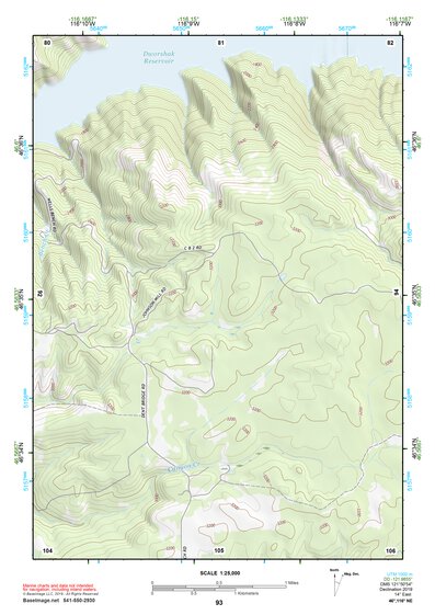 46116NE Page 93 Potlatch Topo Preview 1