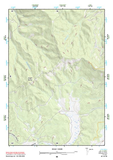 46116NE Page 96 Potlatch Topo Preview 1