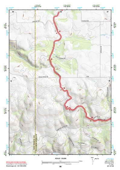 46116NE Page 98 Potlatch Topo Preview 1