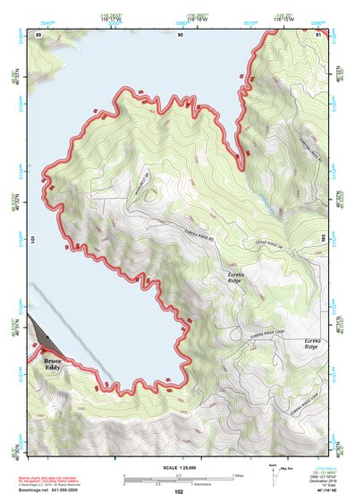 46116NE Page 102 Potlatch Topo Preview 1