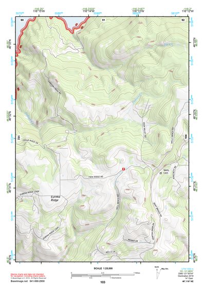 46116NE Page 103 Potlatch Topo Preview 1