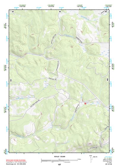 46116NE Page 107 Potlatch Topo Preview 1