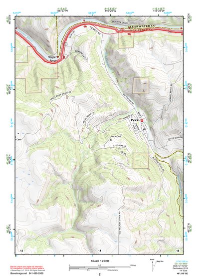 46116SE Page 2 Orofino Topo Preview 1