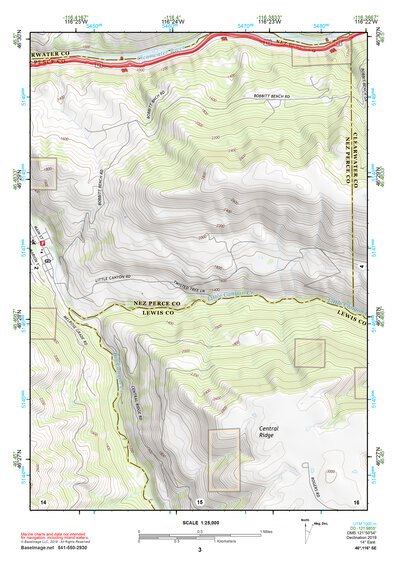 46116SE Page 3 Orofino Topo Preview 1