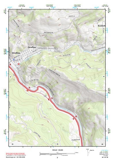 46116SE Page 7 Orofino Topo Preview 1