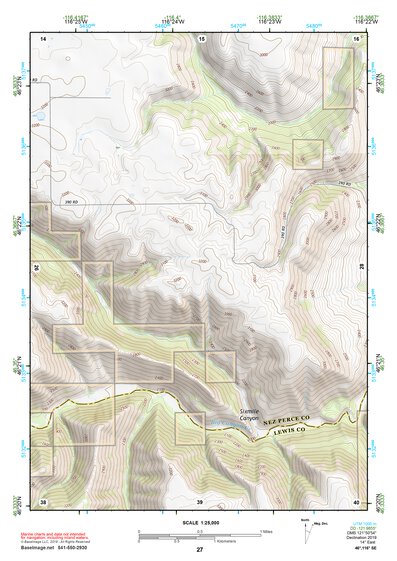 46116SE Page 27 Orofino Topo Preview 1