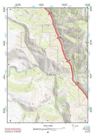 46116SE Page 45 Orofino Topo Preview 1